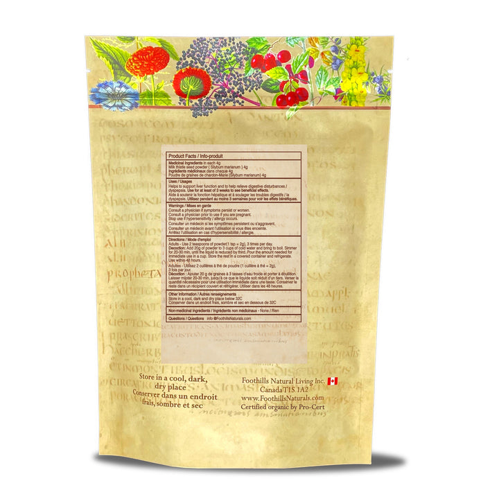Milk Thistle Seed Powder Organic
