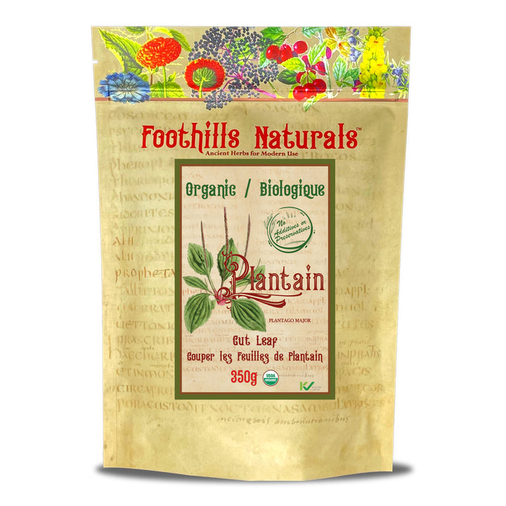 Plantain Leaf, Cut Organic