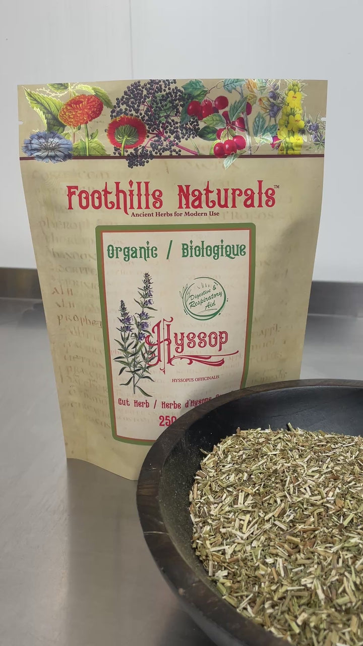 Hyssop Cut Herb Organic