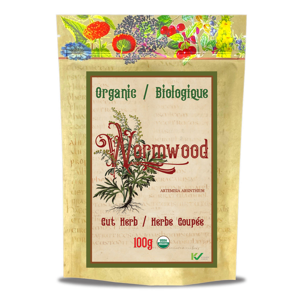 Wormwood Herb Cut and Sifted Organic