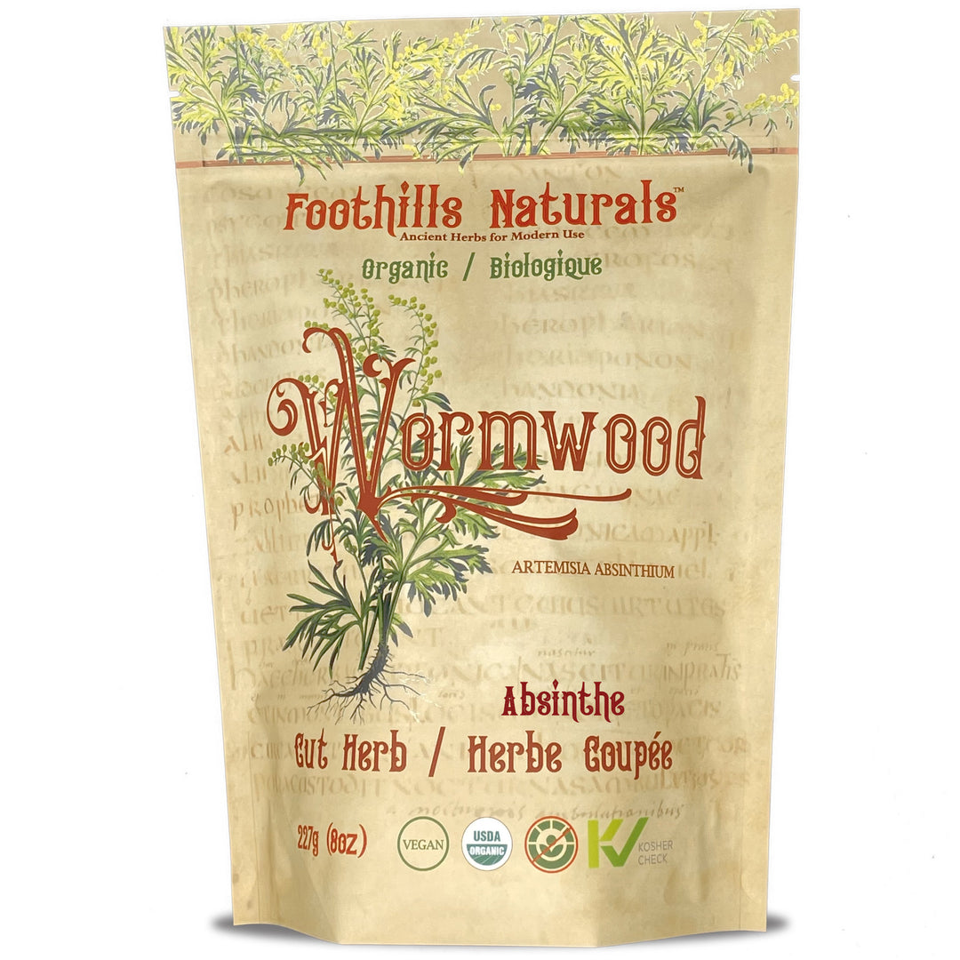 Wormwood Herb Cut and Sifted Organic