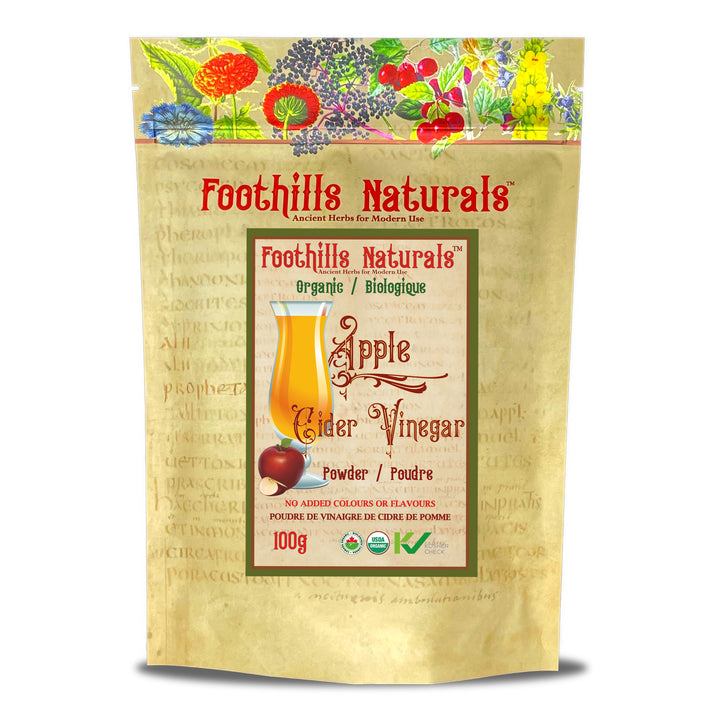 Apple Cider Vinegar Powder Organic - No Added Colors or Flavors, Product of USA
