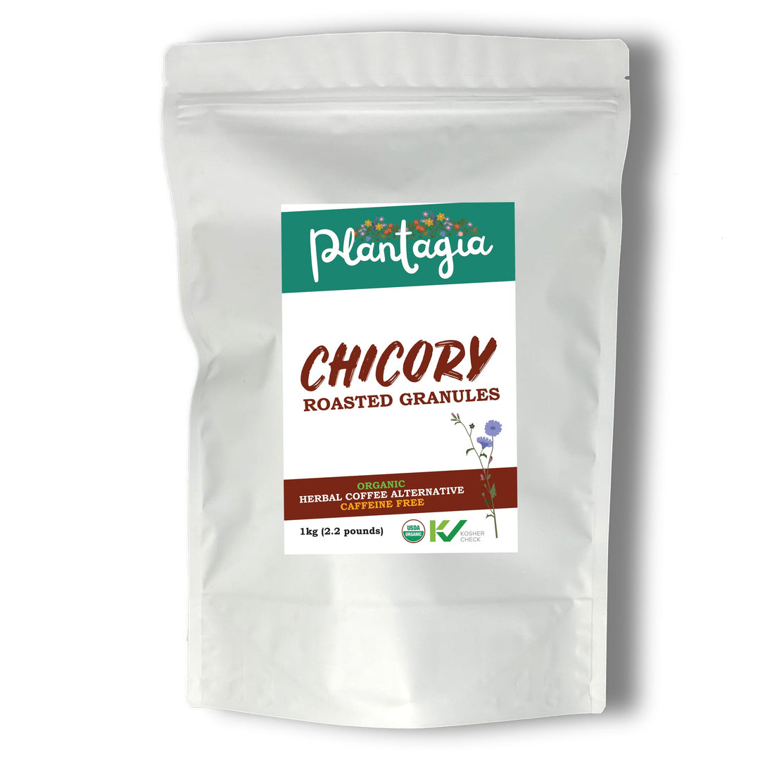 Chicory Root Roasted Granules Organic - 1kg (2.2lb)