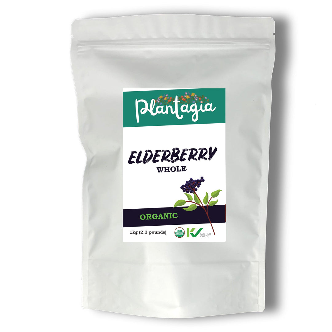 Elderberry Organic 1kg / 2.2 Pounds, 400+ Servings