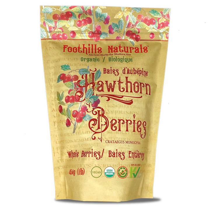 Hawthorn Berries Whole Organic