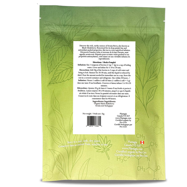 Black Chokeberry (Aronia) Organic - Whole berries