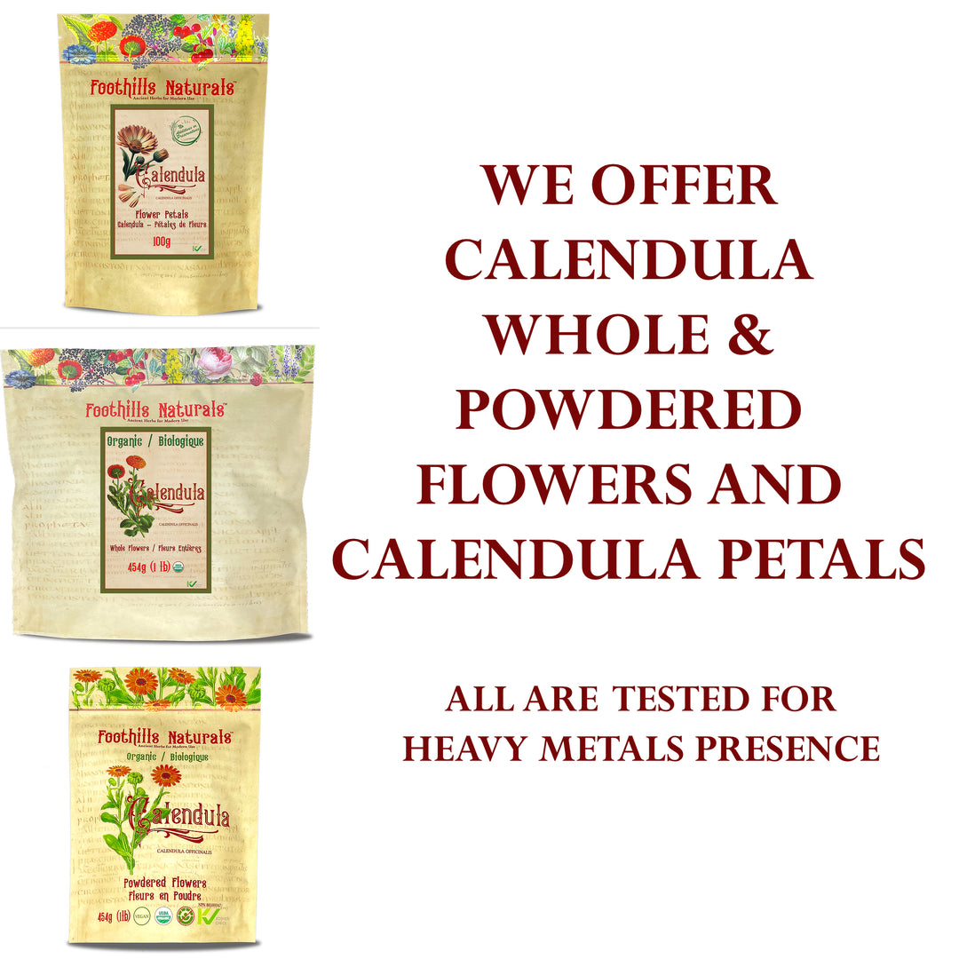 Calendula Flowers Whole Organic