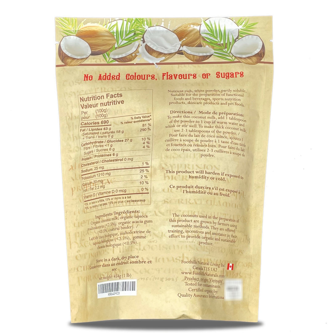 Coconut Milk Powder Organic