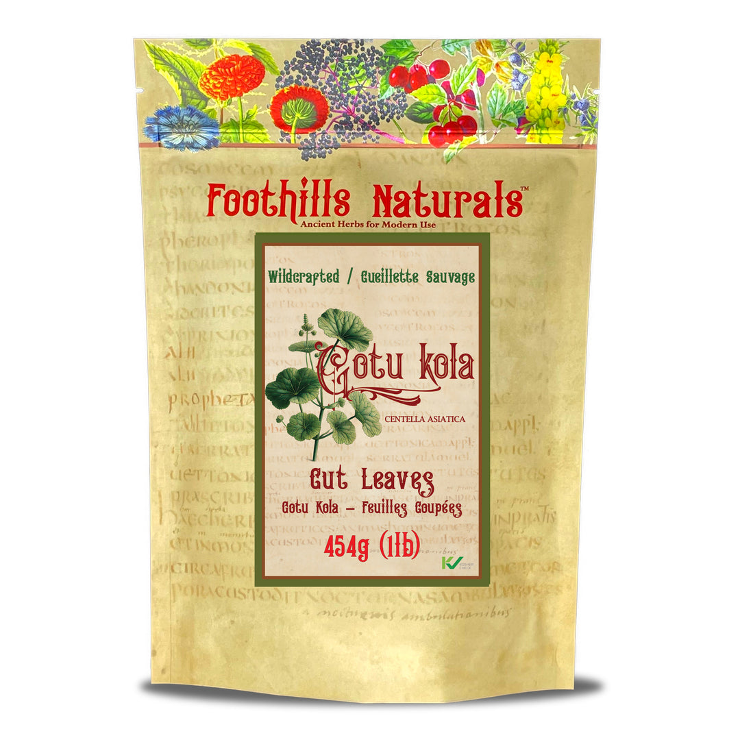 Gotu Kola Powder Leaves, Wildcrafted- Also Referred as Brahmi