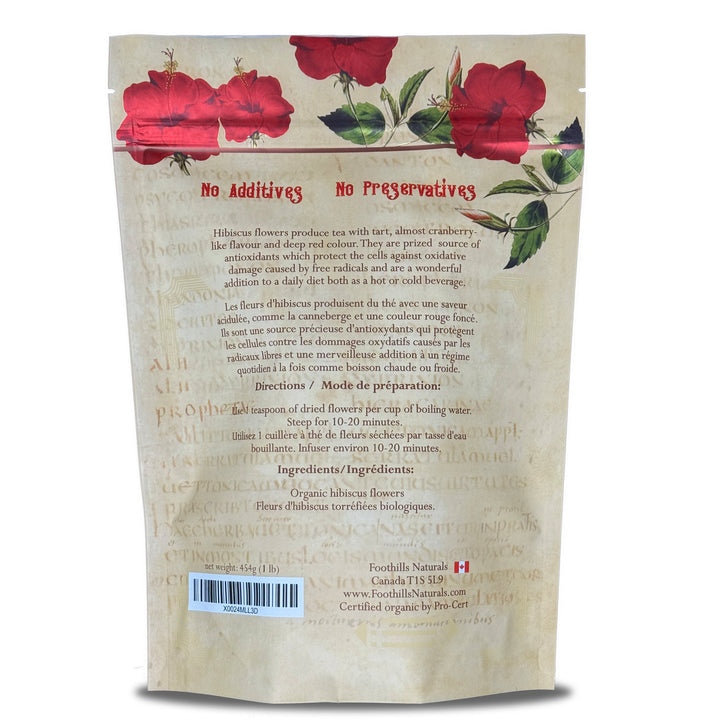 Hibiscus Tea Flowers Organic - Cut Flowers. Premium Quality
