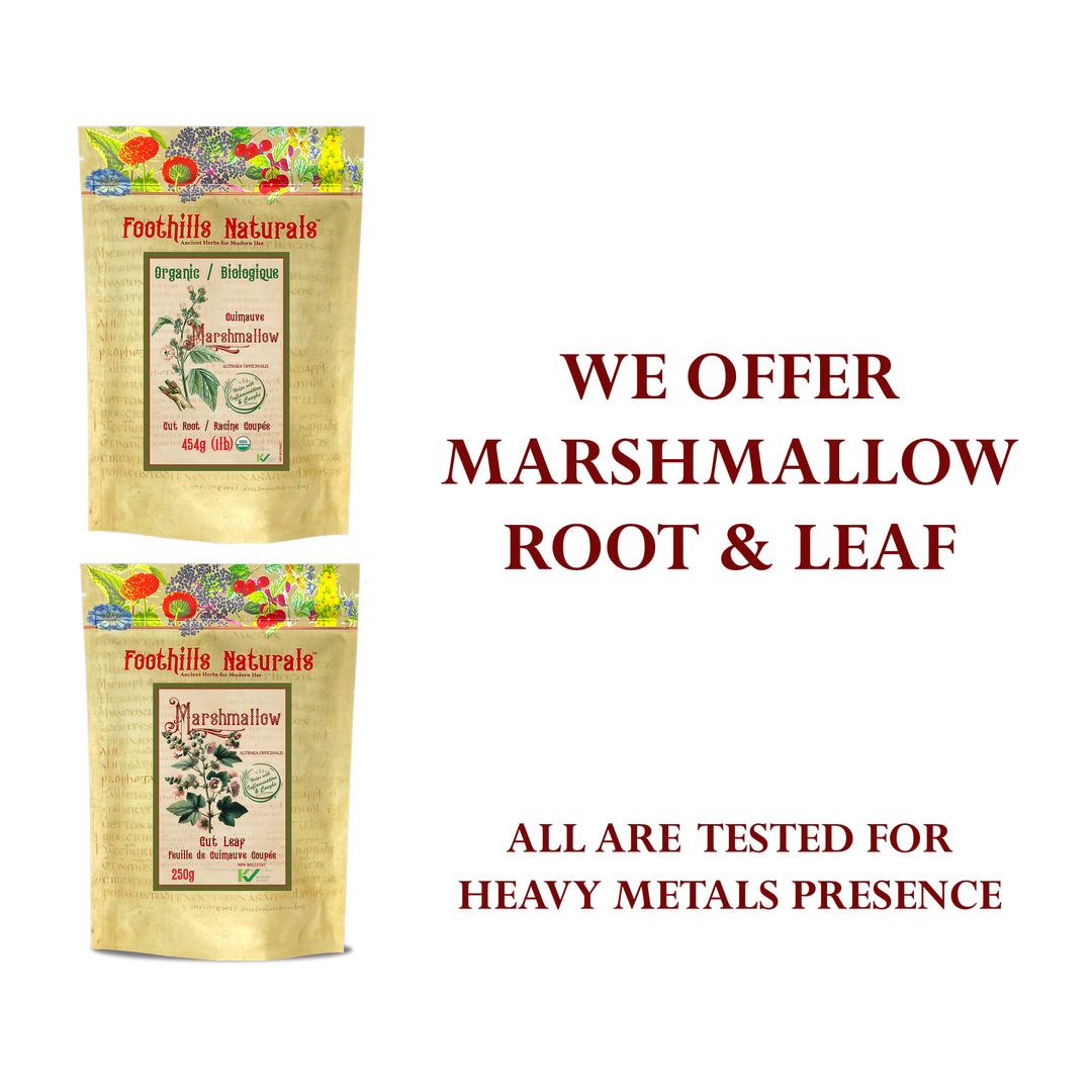 Marshmallow Root Cut, Organic
