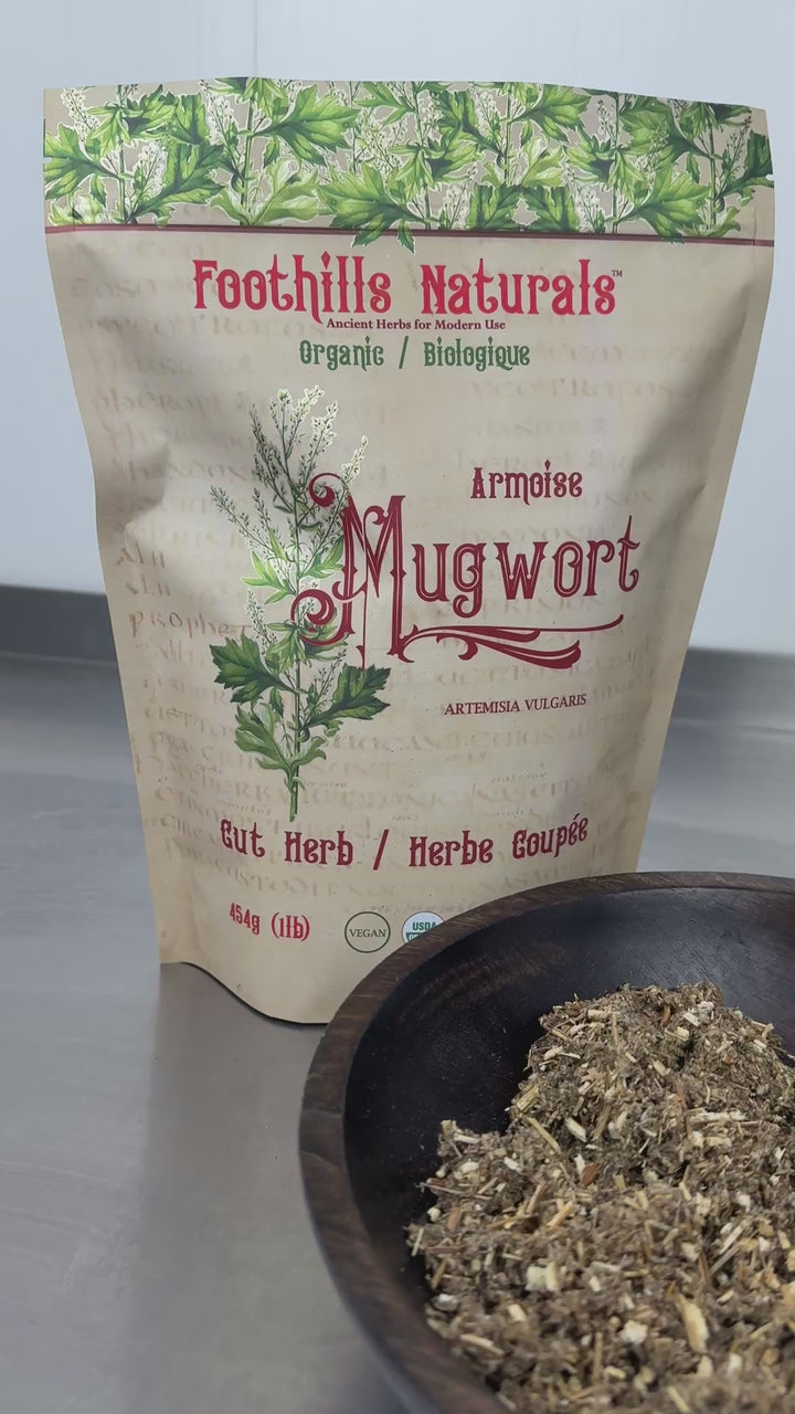 Mugwort Herb Organic Cut - Digestion, Good Sleep