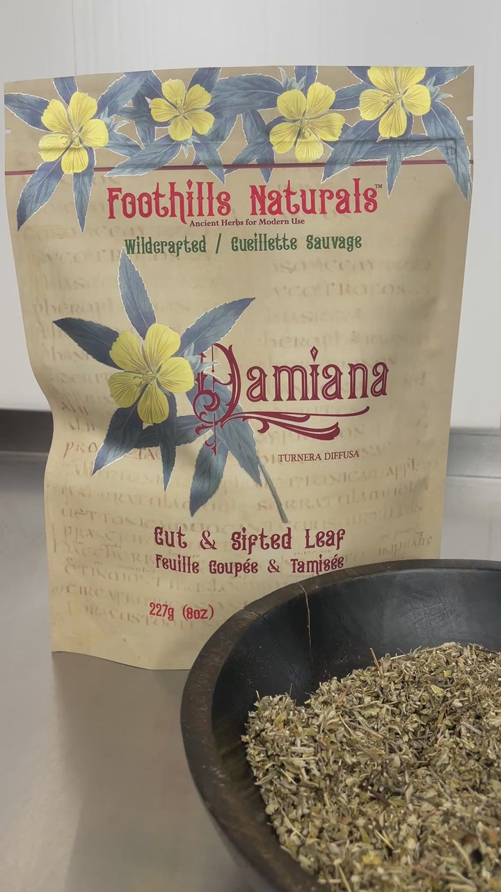 Damiana Leaf Tea - Cognitive and Hormonal Support