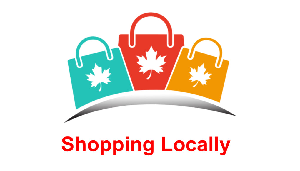 shoppinglocally.ca, shopping locally - all Canadian owned businesses. Support local