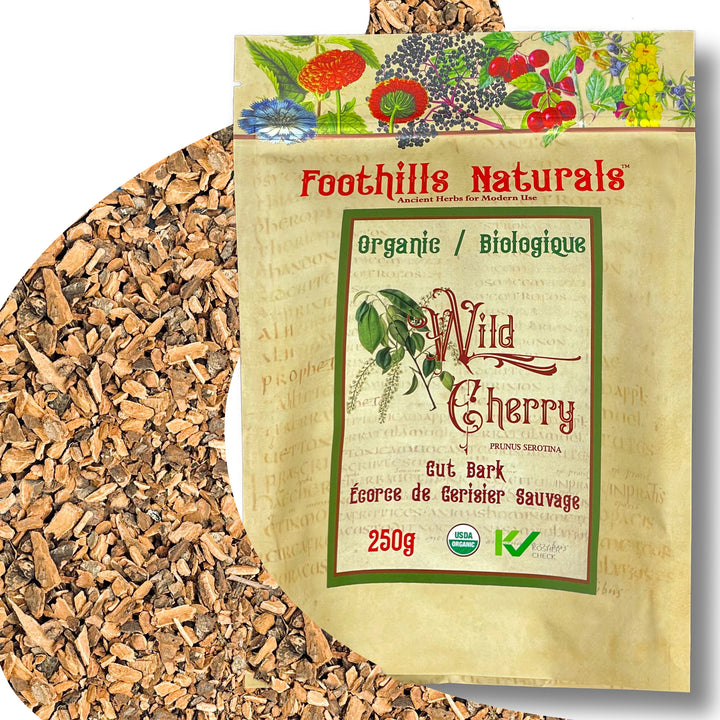 Wild Cherry Bark Organic- 250g / 200+ Servings