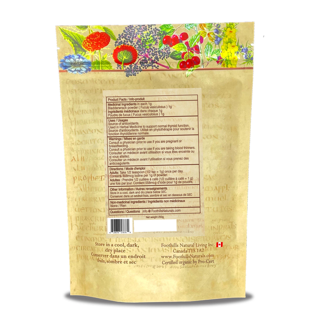 Bladderwrack Powder - 454g / 1 Pound Antioxidants