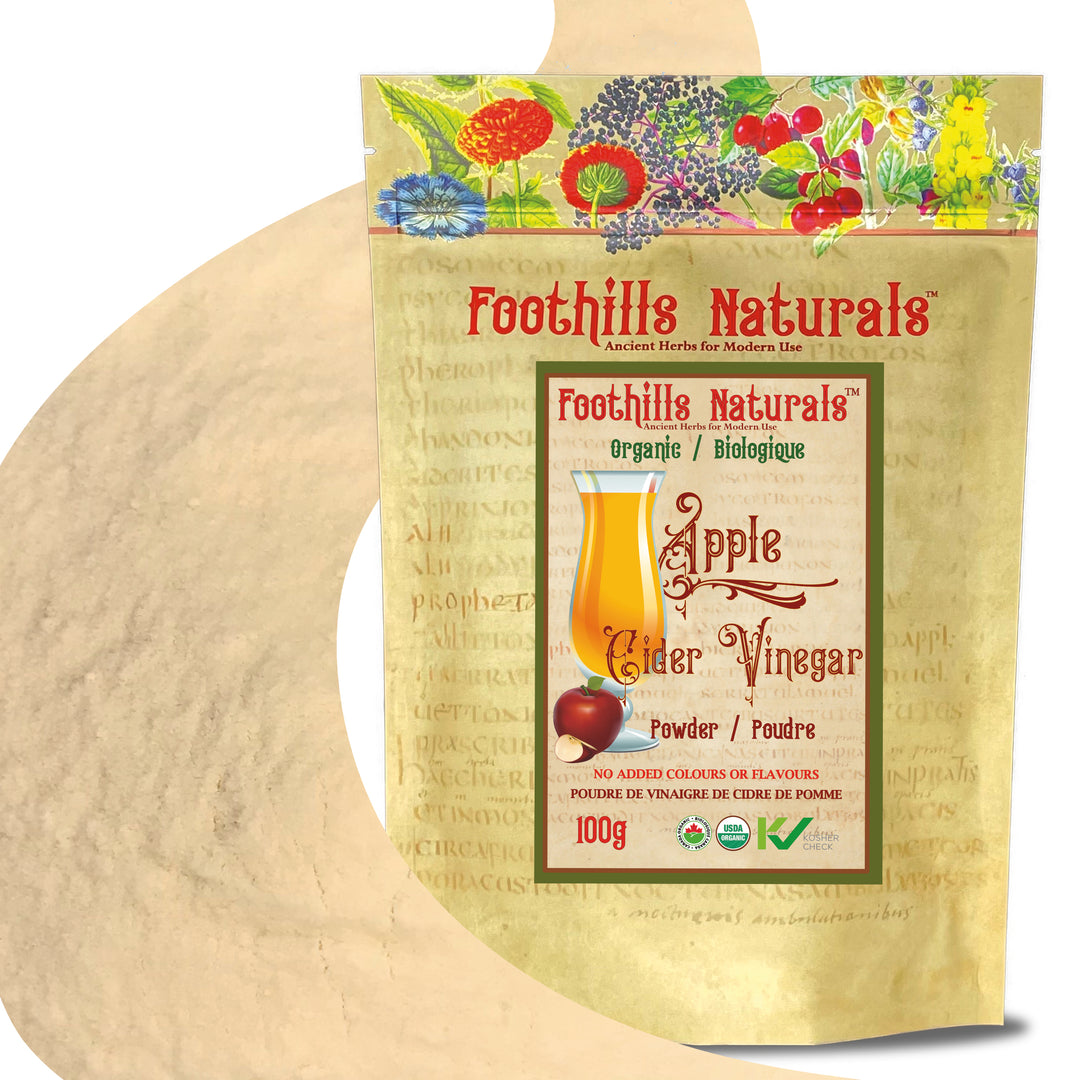 Apple Cider Vinegar Powder Organic - No Added Colors or Flavors, Product of USA