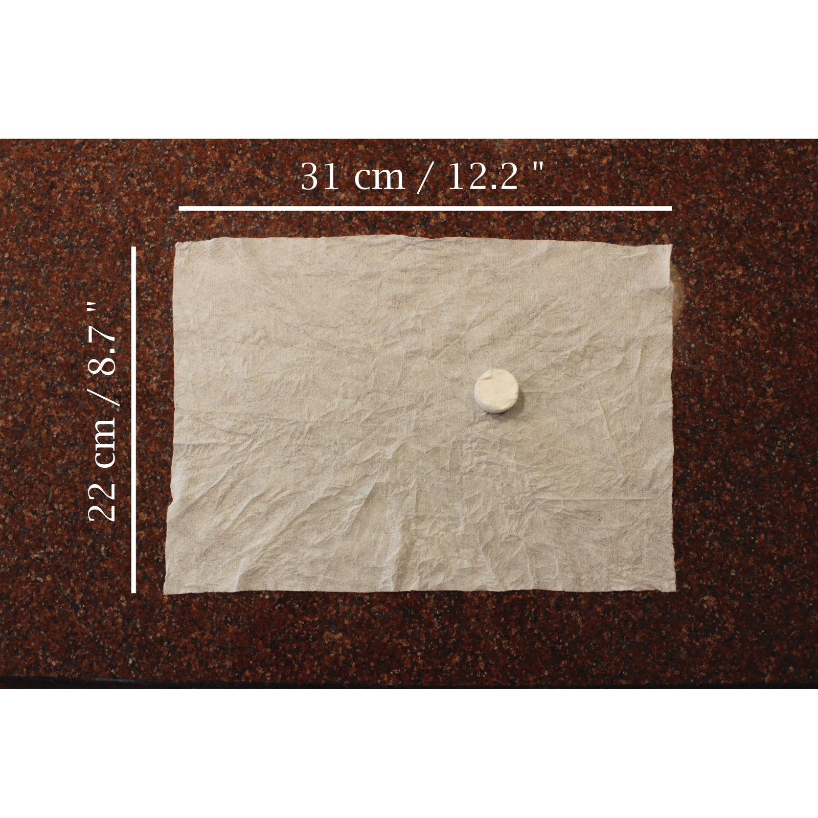 Bamboo Fiber Compressed Towels - 100 Pack, Strong, Thick, Reusable | Foothills Naturals Canada | Ancient Herbs for Modern Use