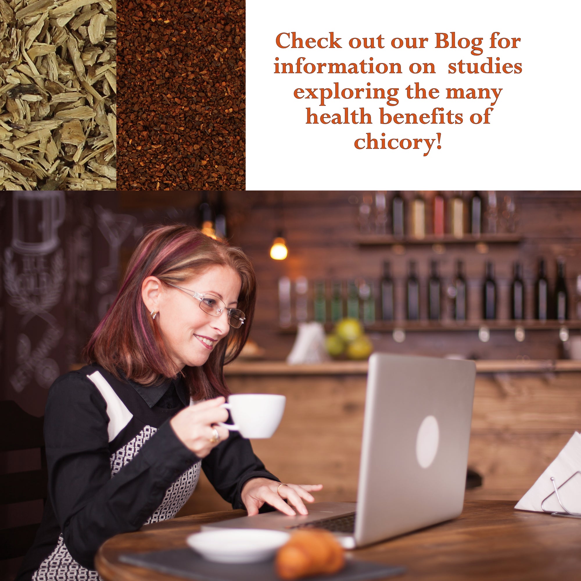 Chicory Roasted Granules Organic – Herbal Coffee Alternative, Caffeine-Free, Only 1 Ingredient