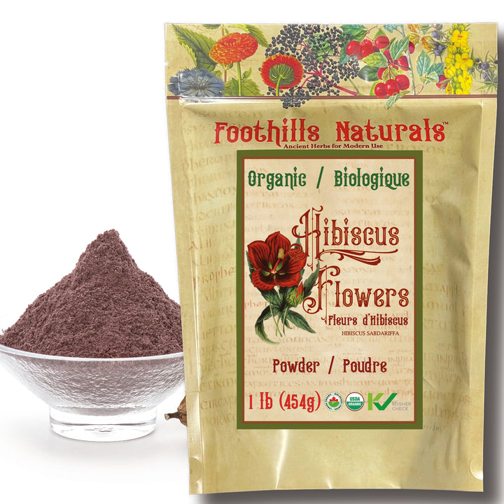 Hibiscus Powder Organic -  No Additives