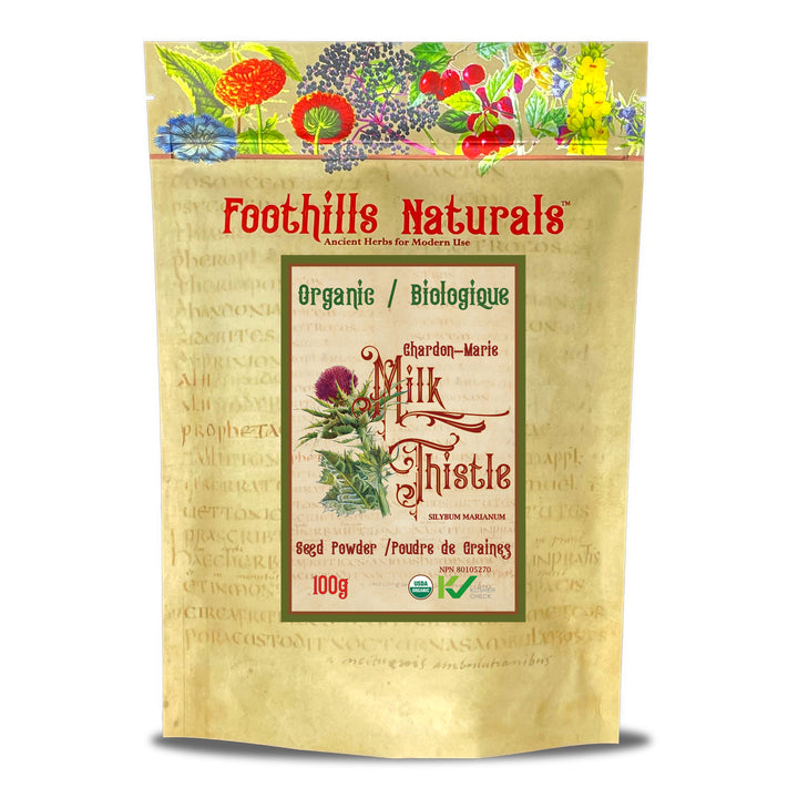 Milk Thistle Seed Powder Organic - Restorative, Liver Support