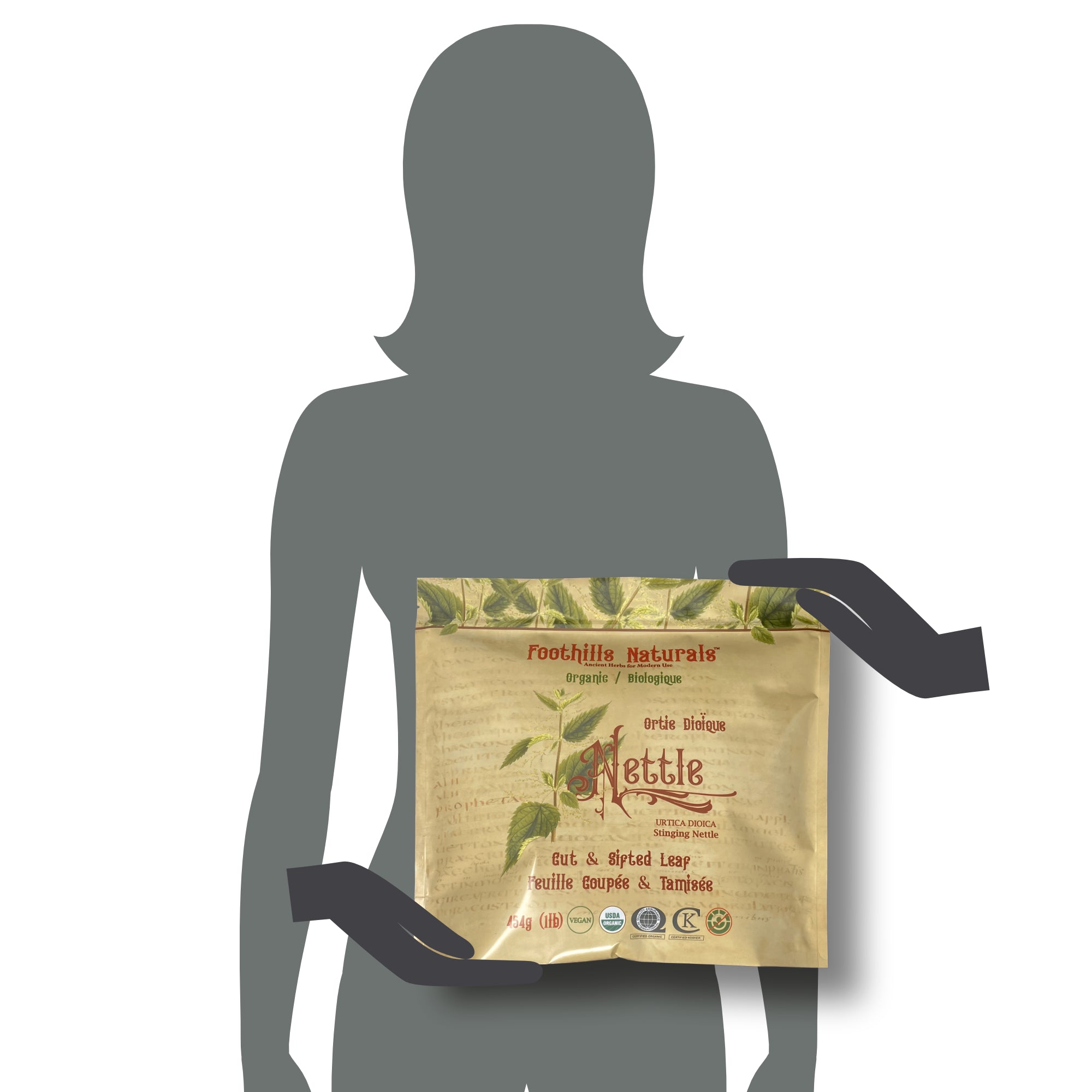 Nettle Leaf Tea Organic – Cut Leaf, Loose Tea –  Diuretic, Caffeine Free