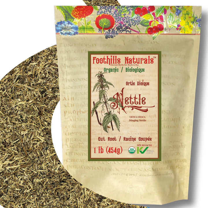 Nettle Root Organic Cut - Nutritive, Seasonal Allergy Relief