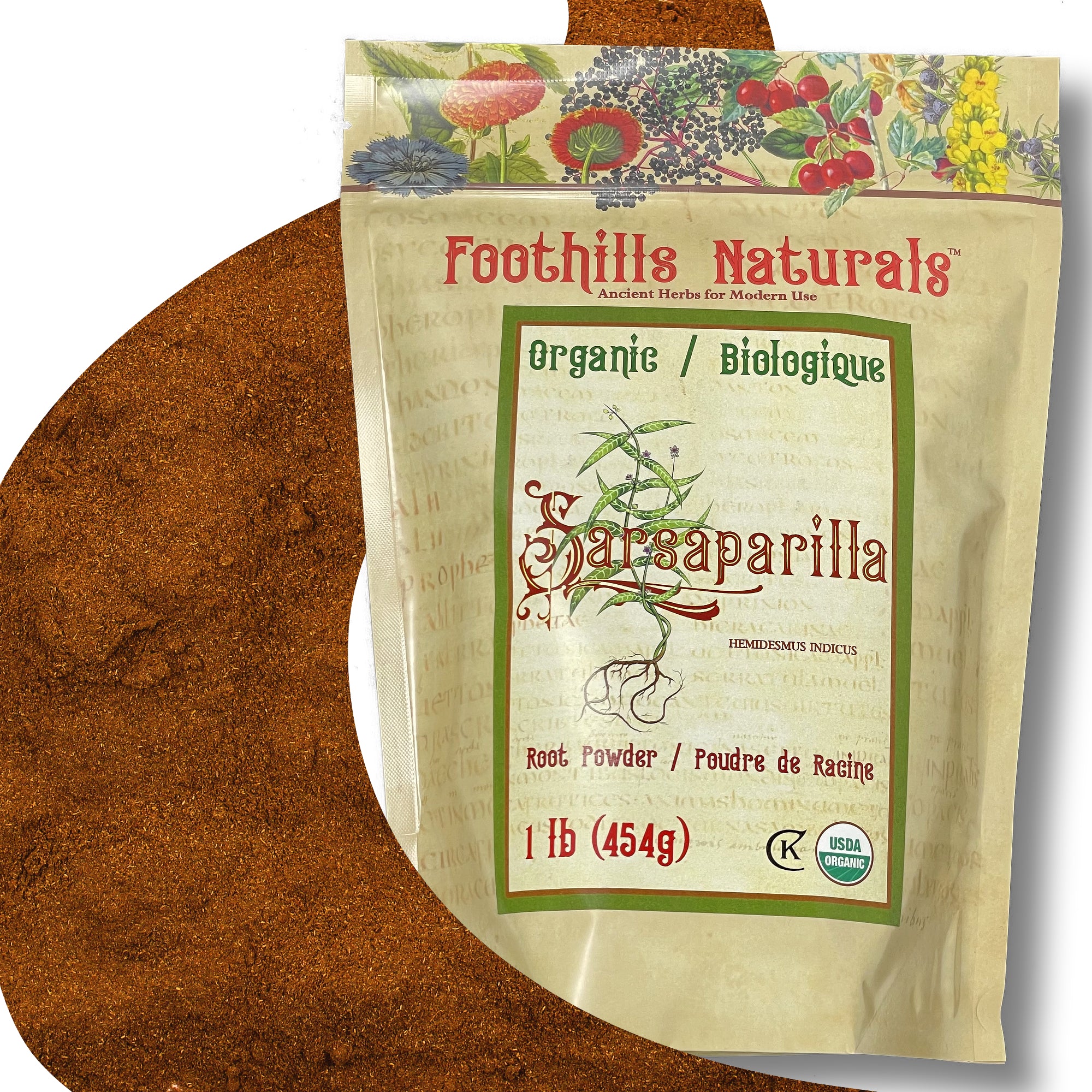 Sarsaparilla Root Powder India Organic -  Gourmet Cooking, Brewing