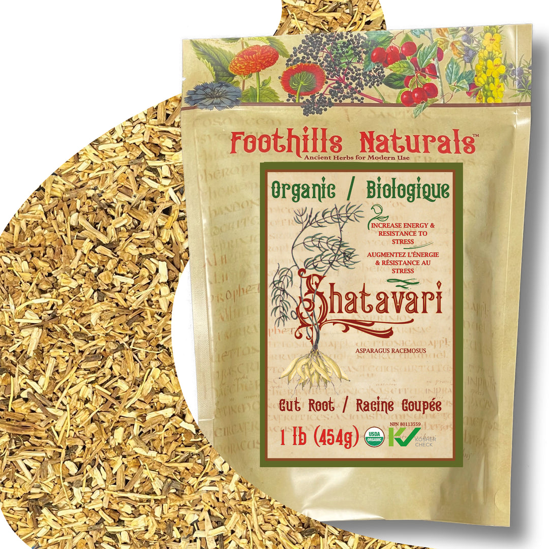 Shatavari Root Organic Cut - Resistance to Stress