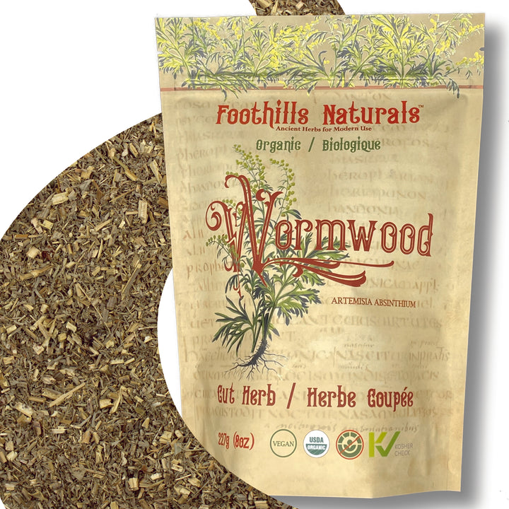 Wormwood Herb Cut and Sifted Organic